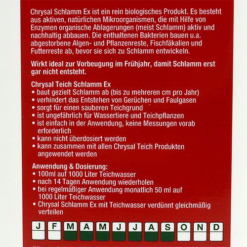 Floristik24 Chrysal Teich Schlamm Ex 1000ml