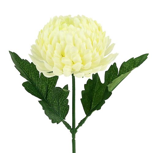 Floristik24 Chrysantheme Creme künstlich Ø7cm L18cm