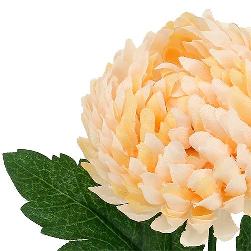 Floristik24 Chrysantheme Pfirsich künstlich Ø7cm L18cm