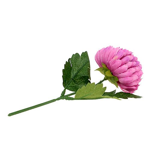 Floristik24 Chrysantheme Pink künslich Ø7cm L18cm
