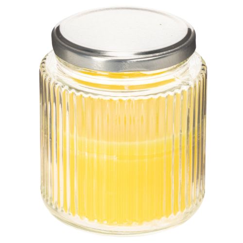 Citronella Kerze im Glas L mit Metalldeckel 10cm | Floristik24.de
