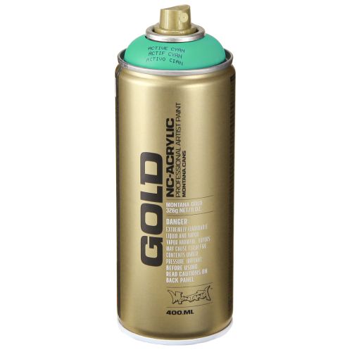 Floristik24 Color Spray Türkis Lackspray Fluo Neon Spray Cyan 400ml