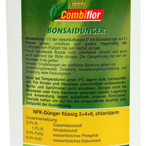 Floristik24 Combiflor Bonsaidünger 250ml