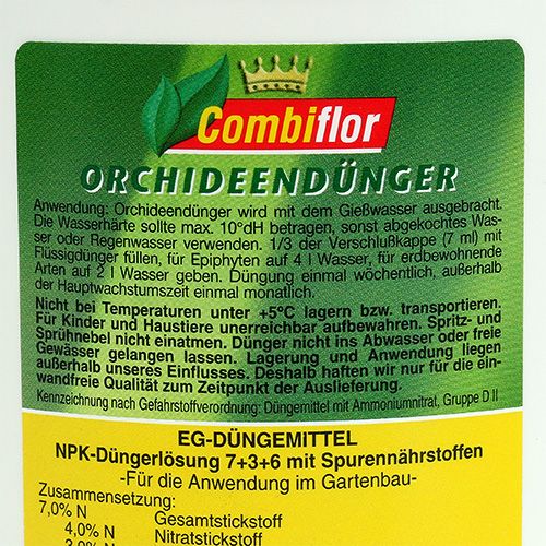 Artikel Combiflor Orchideendünger 250ml