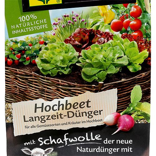 Floristik24 Compo Hochbeet Langzeitdünger mit Schafwolle 750g