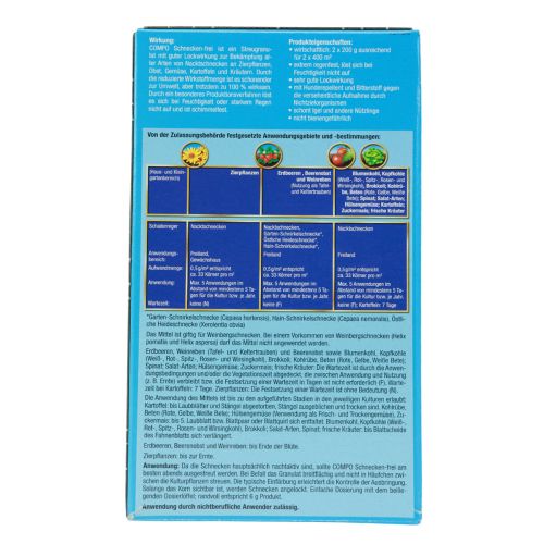 Floristik24 Compo Schnecken-frei Schneckenkorn 2×200g