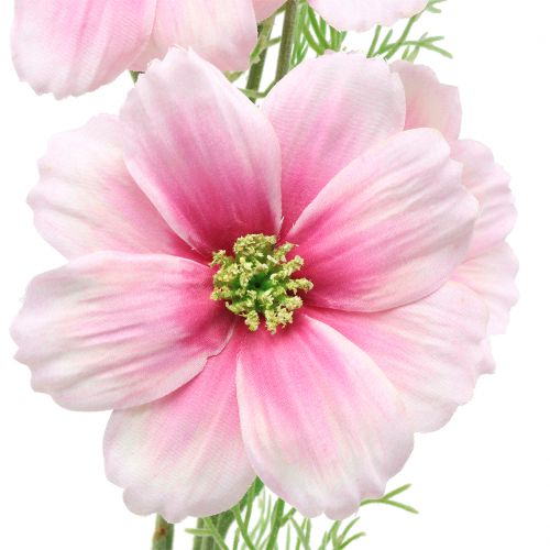 Cosmea Blütenzweig Kunst Blume Kunstblume künstlich weiß 67 cm N-12939-0 F64 
