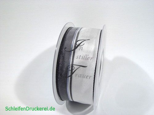 Floristik24 Trauerband Br:40mm L:20m