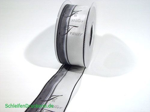 Floristik24 Trauerband Br:40mm L:20m