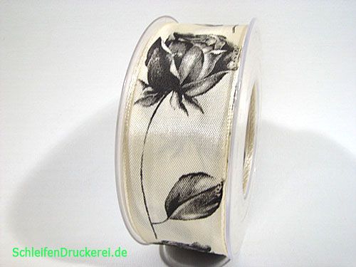 Floristik24 Trauerband Br:40mm L:20m