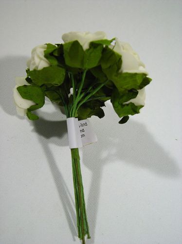 Floristik24 Miniröschen weiß (144 St.)