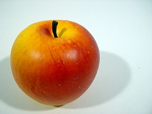 Floristik24 Äpfel 7cm matt 6St