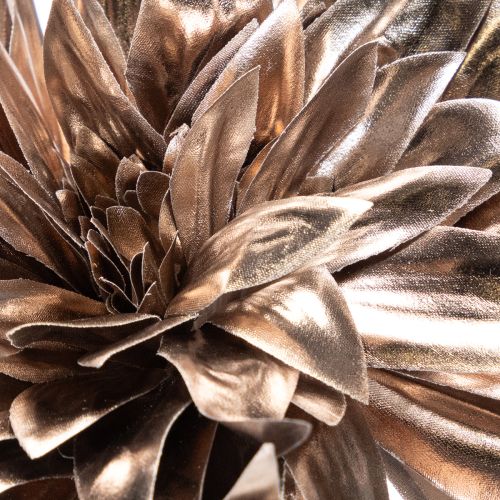 Kunstblume Dahlie langstielig mit zwei Blüten 75cm | Floristik24.de