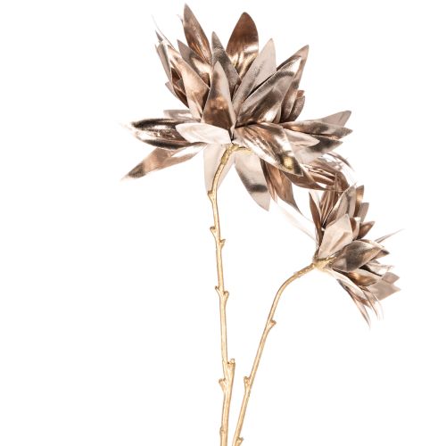 Kunstblume Dahlie langstielig mit zwei Blüten 75cm | Floristik24.de