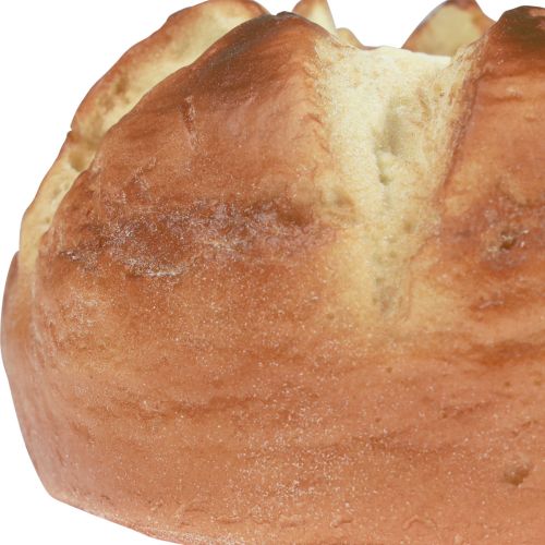 Floristik24 Deko Brot Attrappe Osterbrot Schaufensterdeko Bäckerei Ø16cm