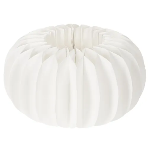 Wabenpapier Ring Kürbis rund groß für Trockenblumen und Herbstdeko 24cm 4St kaufen | Floristik24.de
