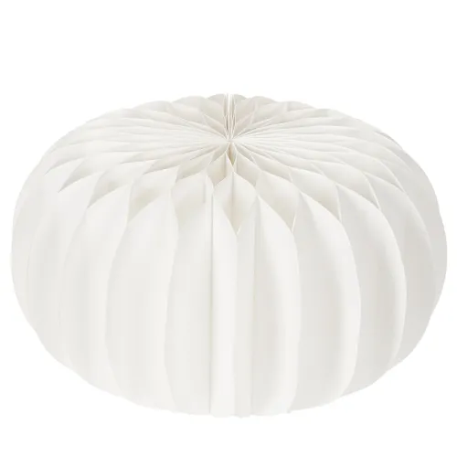Wabenpapier Ring Kürbis rund groß für Trockenblumen und Herbstdeko 24cm 4St | Floristik24.de