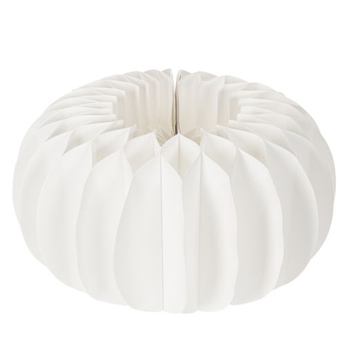 Papier Dekokugel Moderne Kürbis Deko Wabenpapier 34cm 2St