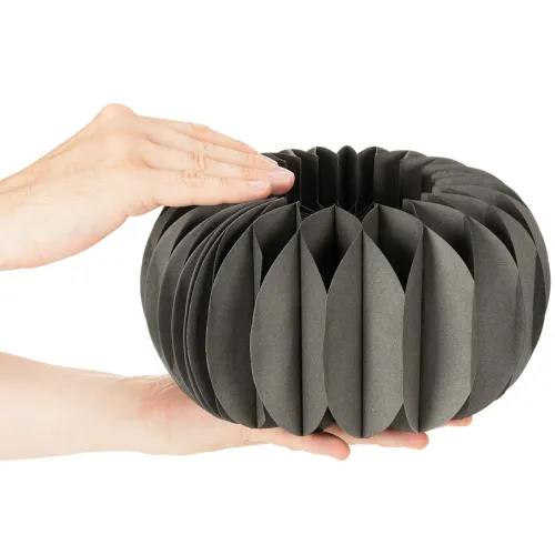 Wabenpapier Kürbis Papier Dekoring 24cm 4St | Floristik24.de
