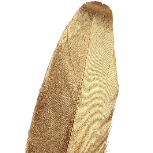 Feder Deko Schmetterlinge In Gold Am Clip 7,5x7cm 4 Produktbild-Vorschau 3