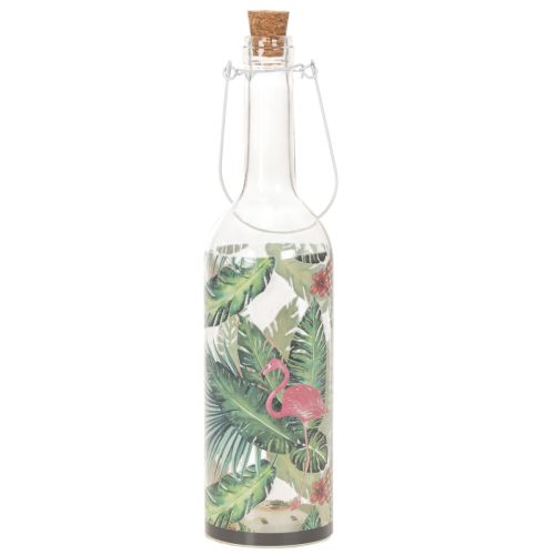 Deko-Flasche LED Flamingo 37,5cm Warmweiß 2St | Floristik24.de