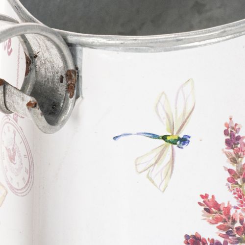 Deko Gießkanne Metall Lavendel Retro Garten 30×11×14,5cm | Floristik24.de