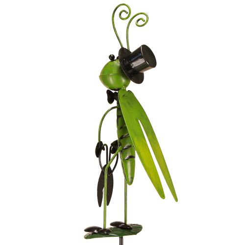Artikel Deko Grashüpfer am Stab Gartendeko Metall Sortiert 77cm 2St