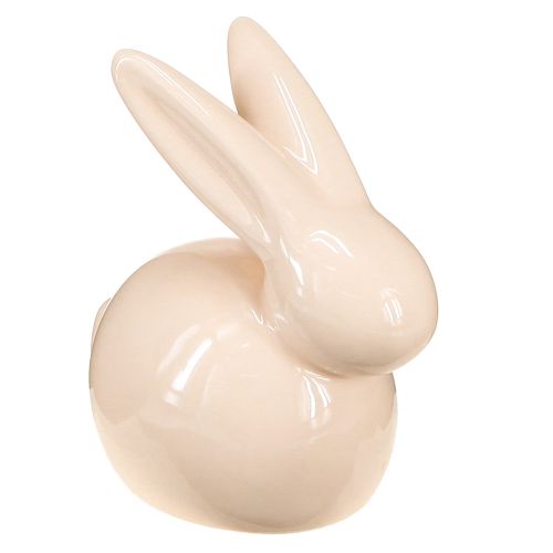 Artikel Deko Hase Gelb Grün Braun Moderne Keramikfigur für Ostern 8,5cm 3St
