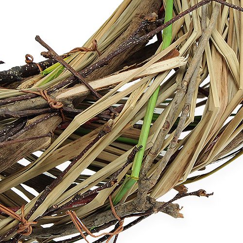 Floristik24 Deko Weidenkranz Ø35cm Natur