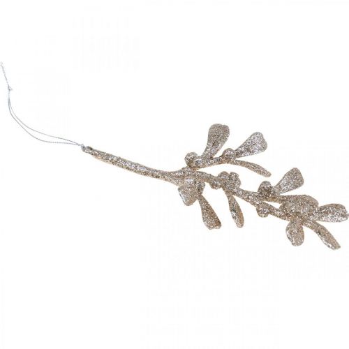 Floristik24 Deko Mistelzweig Anhänger Christbaumschmuck 16,5cm 12St