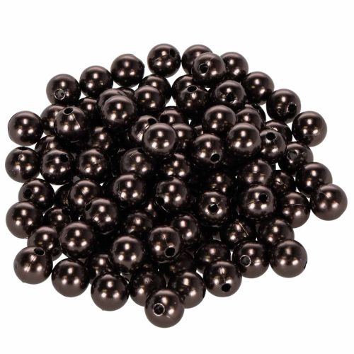 Deko Perlen Braun Ø10mm 115 St kaufen | Floristik24.de