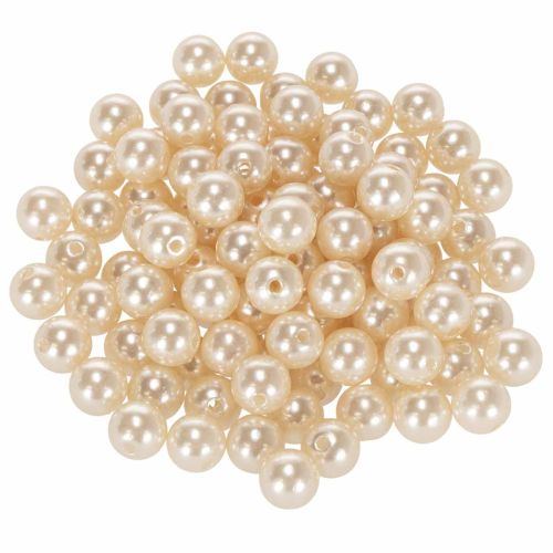 Deko-Perlen Ø10mm Champagner 115 St kaufen | Floristik24.de