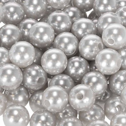 Deko-Perlen Ø10mm Silber 115 St | Floristik24.de
