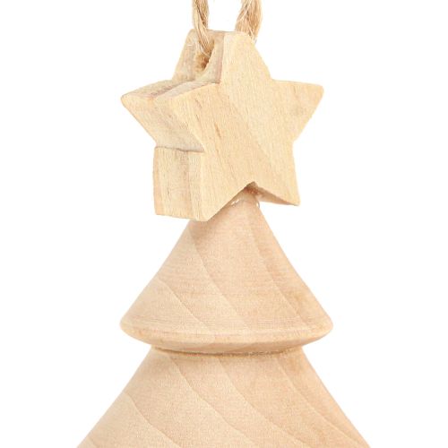 Artikel Deko Tannenbaum Holz FSC Christbaum Hänger 6 Stk
