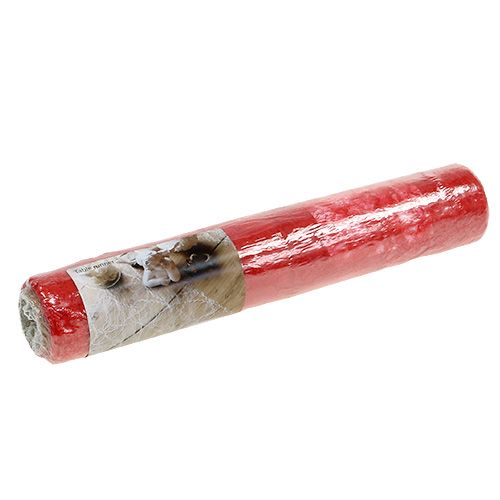 Floristik24 Deko Vlies Tischband Rot 30cm 5m