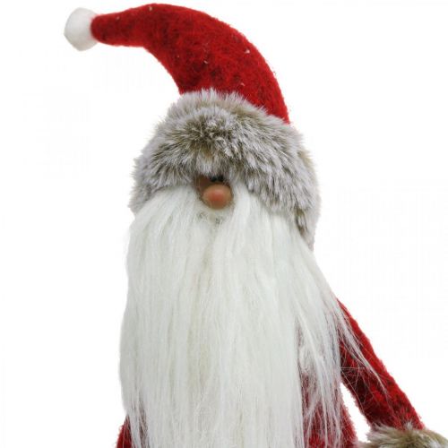 Floristik24.de Deko Weihnachtsmann stehend Dekofigur Santa Claus Rot  H41cm-06030