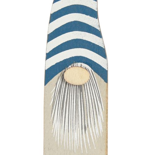 Floristik24 Deko Wichtel Christbaumschmuck Holz Grau Rot 8-15cm 18 St