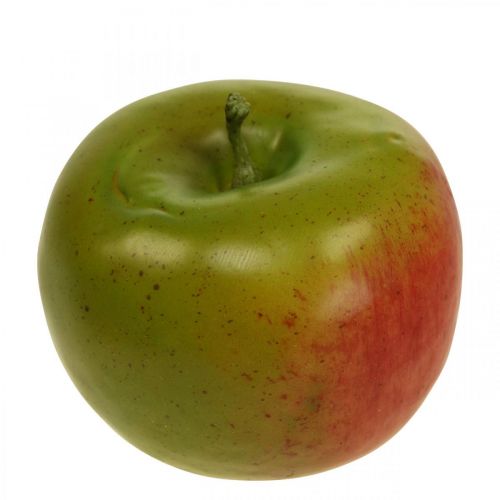 Artikel Deko Apfel Rot Grün, Deko Obst, Lebensmittelattrappe Ø8cm
