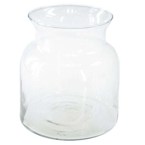 Artikel Deko Glas Vase Windlicht Glas Klar Ø18cm H20cm