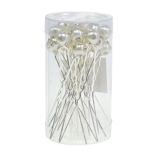 Floristik24 Deko Stecknadel mit Perle Ø9mm 20 St