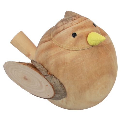 Artikel Deko Vögel Holzvögel Tischdeko Frühling Natur 7cm 3 St