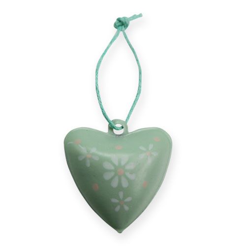 Floristik24 Metallherz zum Hängen mit Motiven 3cm 12St