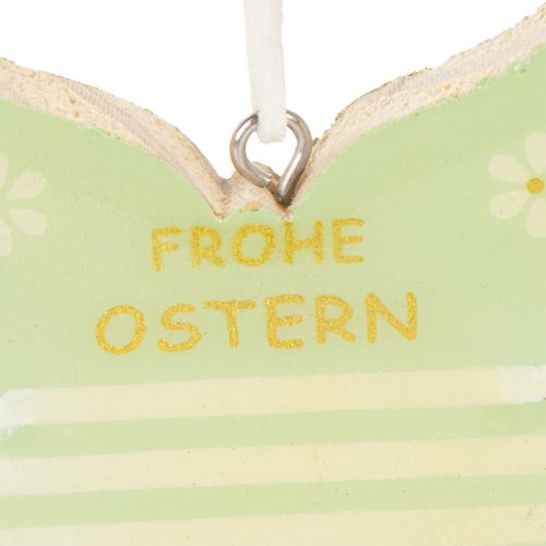 Artikel Osterdeko zum Hängen Osterfiguren Anhänger Holz Pastellfarbe 7cm 6St