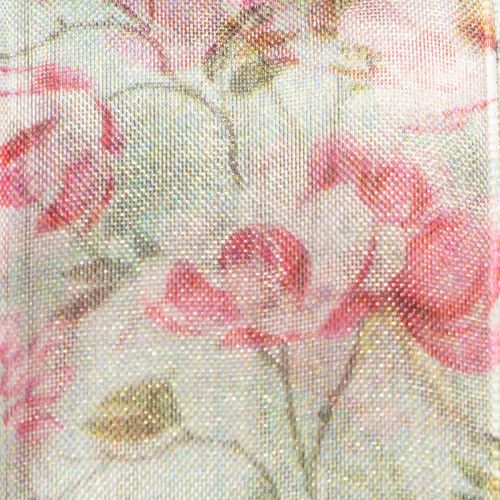 Artikel Geschenkband florales Design für elegante Geschenkverpackungen 15m