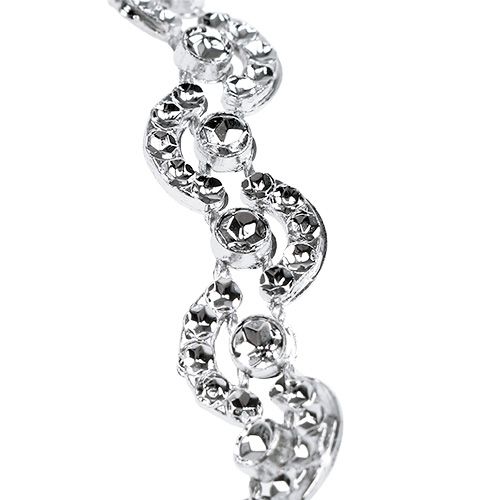 Dekoband Silber glänzend 10mm 9m | Floristik24.de
