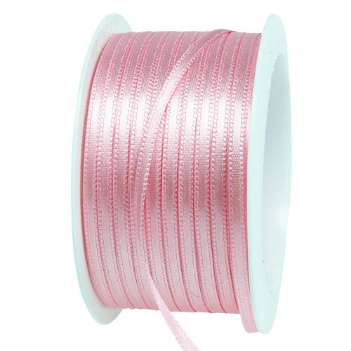 Artikel Geschenk- und Dekorationsband 3mm x 50m Pastellrosa