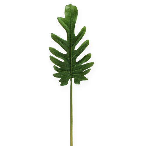 Dekoblätter Philodendron Grün B11cm L34cm 6St