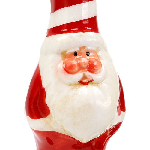Floristik24 Weihnachtsmann Keramik Dekofigur Santa zum Hängen 11cm 1 St