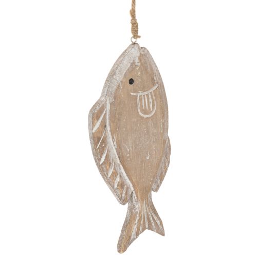 Dekohänger Holzfisch 21cm 2St kaufen | Floristik24.de