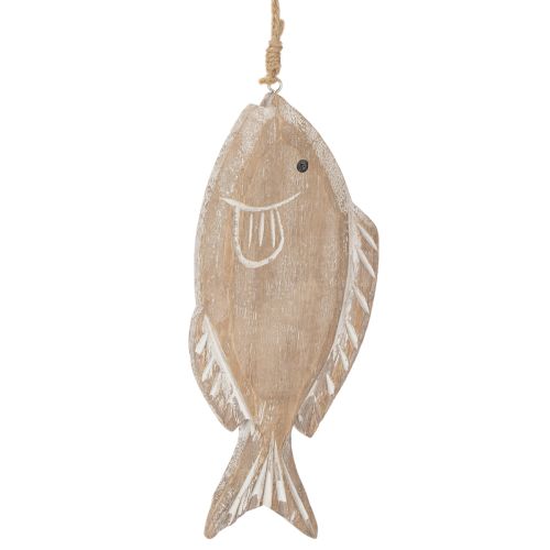 Dekohänger Holzfisch 21cm 2St | Floristik24.de
